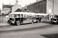 Trent Bus RC 1803 in Alfreton Bus Station c 1950s