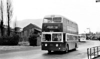 Trent Bus 68 ACH leaving Alfreton Bus Station.