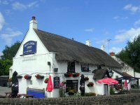 The Moulders Arms, Riddigs also known as the Thack due to its thatched roof.