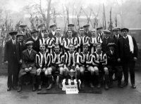 Alfreton Rose Villa F.C, winners of the Erewash Armature Cup.