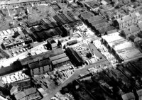 Aerial View of Evans Concrete Works, at Riddings and surrounding area date not known.