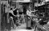 Mr. Cundy's workshop on King Street Alfreton.