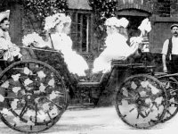 Carnival or Hospital Dray at Carnfield Hall 1900s.