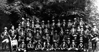 The Riddings Scout Company pictured in 1916-17.