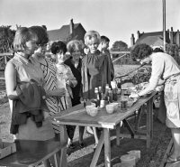 Riddings Parish Barbecue Aid 19th June 1967 (Ripley & Heanor Newspaper Photograph).