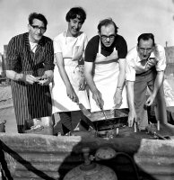 Barbecue Aids Riddings Parish 19th June 1967 (Ripley & Heanor Newspaper Photograph).