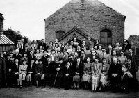 Members of Leabrooks Chapel on Chapel Road.