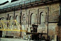 A part of the old Riddings Ironworks now Evans Concrete note the date on the building 1908 when this part of the building was extended.