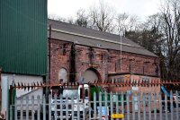 Derwent Recycling now occupying one of the old Ironworks Buildings.