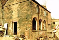 One of thew old Ironworks building now in a sorry state on the Pye Bridge Industrial Estate.