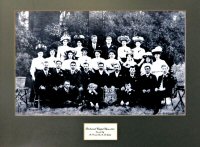 Birchwood Chapel Choir photograph taken in 1901. The original hangs in Birchwood Chapel.