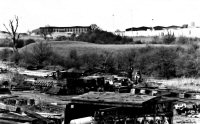 A part of the William Bush recycling yard which backed onto the Cotes Park industrial estate.