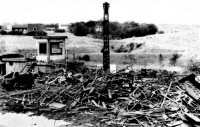 Scrap metal in the William Bush recycling yard at the old Muckram colliery site.