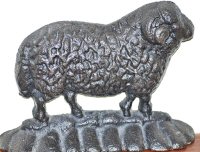 Long Service award to J. Sumptere a silver Sheep presented for Forty Three years service at Stanton Ironworks.